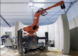 Un robot open source a 6 assi prova a rendere più veloce la stampa FFF su superfici curve