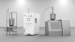 Imaginarium integra una stazione compatta Russell Finex per la polvere di titanio