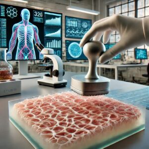 Bioprinting 3D di muscolo scheletrico  un campo elettrico per orientare le cellule