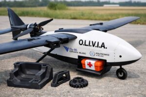 Stampa 3D come abilitatore produttivo per droni “umanitari” progettati dagli studenti: il caso O.L.I.V.I.A. di Fly-Mi (Politecnico di Milano) con i materiali Xenia