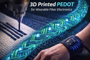 PEDOT e stampa 3D  un polimero conduttivo per l’elettronica indossabile