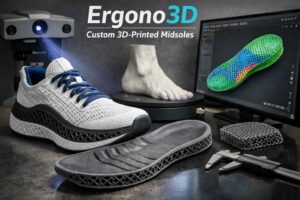 Ergono3D e la personalizzazione delle intersuole nella calzatura additiva
