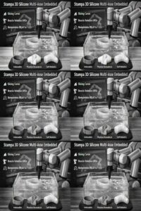 Stampa 3D di silicone con robot a 6 assi