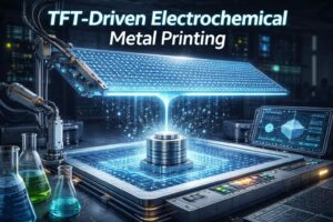 Deposizione elettrochimica e controllo digitale, il brevetto propone la stampa 3D metallica  controllata da matrici TFT