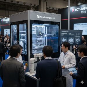 MetalPrinting presenta al TCT Japan la tecnologia di stampa 3D a metallo senza polvere