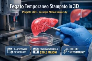 ARPA-H finanzia la UC San Diego con 25,8 milioni per biostampare fegati personalizzati