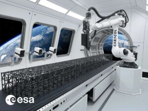 AIMIS‑LFAM l’AI di Caracol e ESA per la stampa 3d orbitale di grande formato