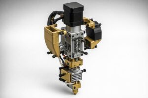 Estrusore a pellet compatto con vite