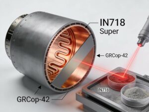 Studio dell’Università di Nottingham sull’orientazione dell’interfaccia in LPBF multi‑materiale di IN718 e GRCop‑42