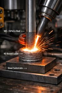 Stampa 3D di WC–Co con hot-wire laser il carburo cementato, Hiroshima University e Mitsubishi Materials puntano a ridurre sprechi e difetti