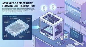 Microcolumn array stampati in 3D per la sintesi ad alto throughput del DNA