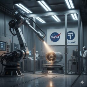 Titomic firma un Space Act Agreement con NASA per testare componenti realizzati con cold spray