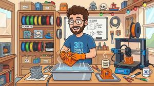 Lo YouTuber Zion Brock dimostra come deformare il PLA stampato in 3D usando l’acqua calda video