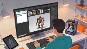 Autodesk Wonder 3D, l’intelligenza artificiale che genera asset 3D pronti per produzione da testo e immagini