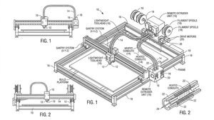 Hyperion Systems brevetta la separazione tra estrusore e sistema di movimento per la stampa FFF di grande formato