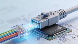 Interfacce plug-and-play stampate in 3D per l’accoppiamento a bassa perdita tra fibre ottiche e chip fotonici