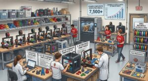 UW–Madison potenzia il Makerspace con stampa 3D più veloce e job management interno