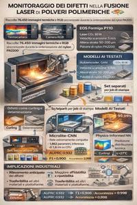 Intelligenza artificiale in tempo reale per PBF polimeri studio su EOS Formiga P110