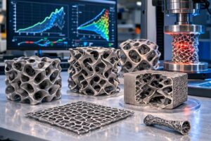 Reticoli NiTi TPMS nuove architetture leggere per assorbimento di energia e superelasticità