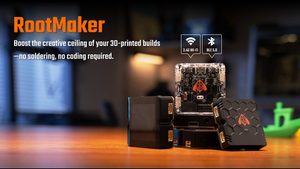 Ryzobee RootMaker elettronica modulare per dare luce, sensori e motori alle stampe 3D su Kickstarter