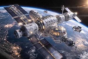 Vast raccoglie 500 milioni di dollari per accelerare il programma di stazioni spaziali Haven