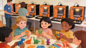 3D Printing Elves, la nonprofit che stampa in 3D migliaia di giocattoli per i bambini di Fresno la domanda esplode dopo il video virale su TikTok