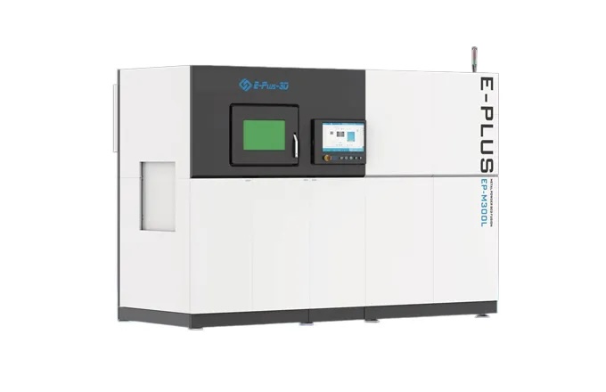 Eplus3D EP‑M300L metal PBF e automazione per la produzione in serie