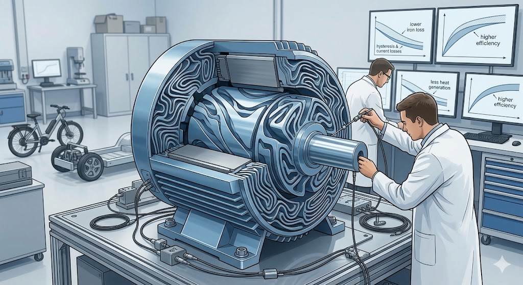 AM2SoftMag il progetto europeo che porta i vetri metallici nei motori elettrici