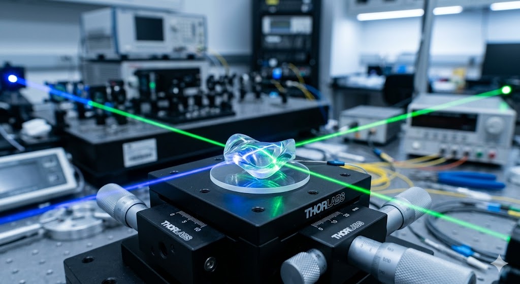 TH Lübeck dell’Università di Lubecca sviluppa la stampa 3D per ottiche freeform a forma libera di precisione su scala millimetrica