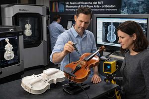 MIT e MFA di Boston ricostruiscono strumenti musicali storici con TAC e stampa 3D per far rivivere il suono antico