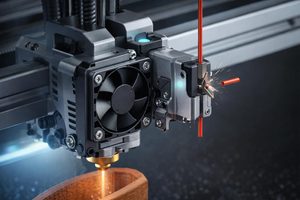 Creality brevetta un tagliafilamento compatto integrato nel sistema di stampa