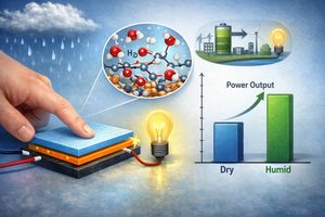 Film polimerici igroscopici stampati in 3D per nanogeneratori triboelettrici (TENG) ad alta efficienza in ambienti umidi