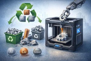 DaMic La ricerca di Wuppertal cerca metalli riciclabili per la stampa 3D