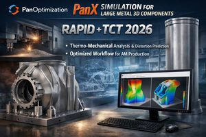 PanOptimization porta a RAPID + TCT 2026 la simulazione per i grandi componenti metallici