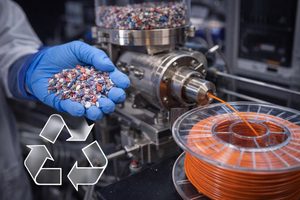 Proterial deposita un brevetto giapponese per trasformare gli scarti termoindurenti in filamento per stampa 3D FFF