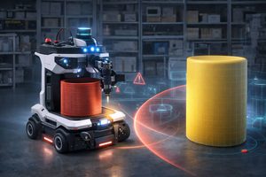Navigazione intelligente e stampa 3D come i MAMbots Mobile AM Robots portano la manifattura additiva sui pavimenti industriali