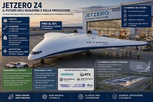 JetZero e Siemens puntano su una nuova produzione aeronautica per lo Z4 all-wing