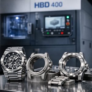 Orologi in titanio stampati in 3D come HBD e CN Precision Technology puntano alla manifattura orologiera