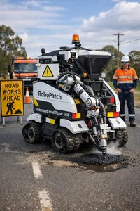 Crepe nell’asfalto rilevate e riparate da un robot il progetto australiano che unisce LiDAR, intelligenza artificiale e stampa 3d