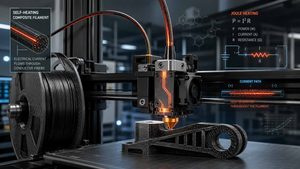 Filamenti compositi autoriscaldanti, quando il calore arriva dal materiale e non solo dall’hot end