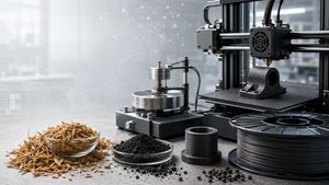 PLA e biochar da lolla di riso una strada per ridurre attrito e usura nei pezzi stampati in 3D