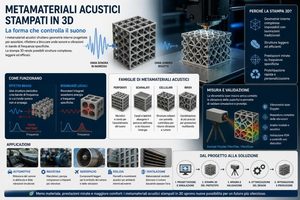 Metamateriali acustici stampati in 3D da Polytec