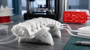 Soi Boi Soft mostra come stampa 3D, microfluidica e aria compressa possano dare forma a robot morbidi