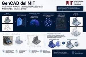 GenCAD del MIT trasforma immagini e schizzi in modelli CAD modificabili
