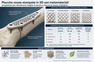 Le placche ossee stampate in 3D sono progettate per distribuire lo stress in modo più naturale, uno studio della Edith Cowan University in Australia