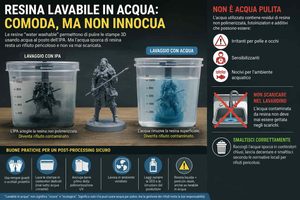 Resina lavabile in acqua significa anche resina sicura ?