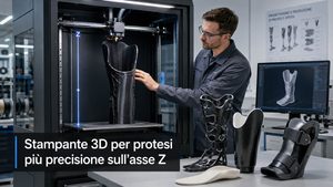 Il brevetto cinese CN224323579U per una stampante 3D FFF  per la produzione di componenti protesici e ortesici di grandi dimensioni