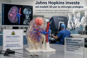 Johns Hopkins rafforza i modelli anatomici 3D per la chirurgia urologica