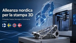 Nasce NAMA: Finlandia, Svezia, Norvegia e Danimarca creano un’alleanza per la stampa 3D industriale