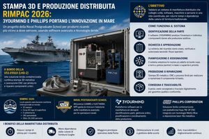 3YOURMIND e Phillips portano la produzione distribuita a RIMPAC 2026  stampa 3D, CNC e software per ricambi militari vicino al punto d’uso